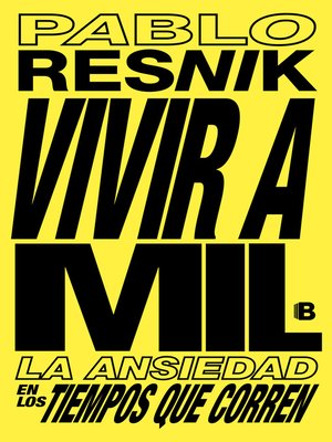 cover image of Vivir a mil